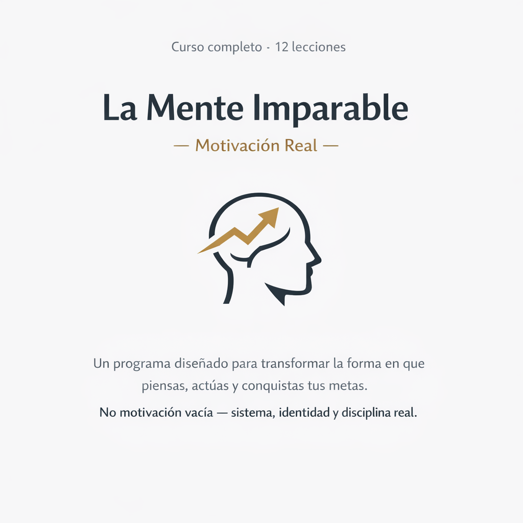 UNVERSIO Motivación — Curso completo